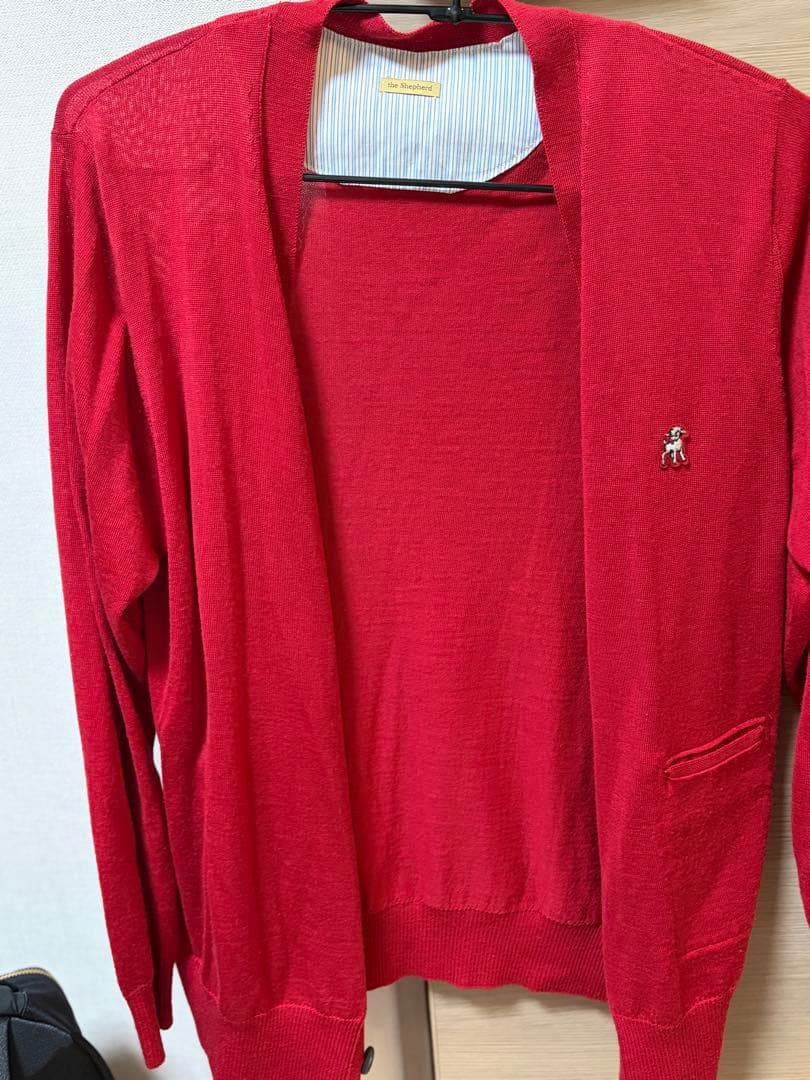 と様　the Shepherd undercover 赤 カーディガン