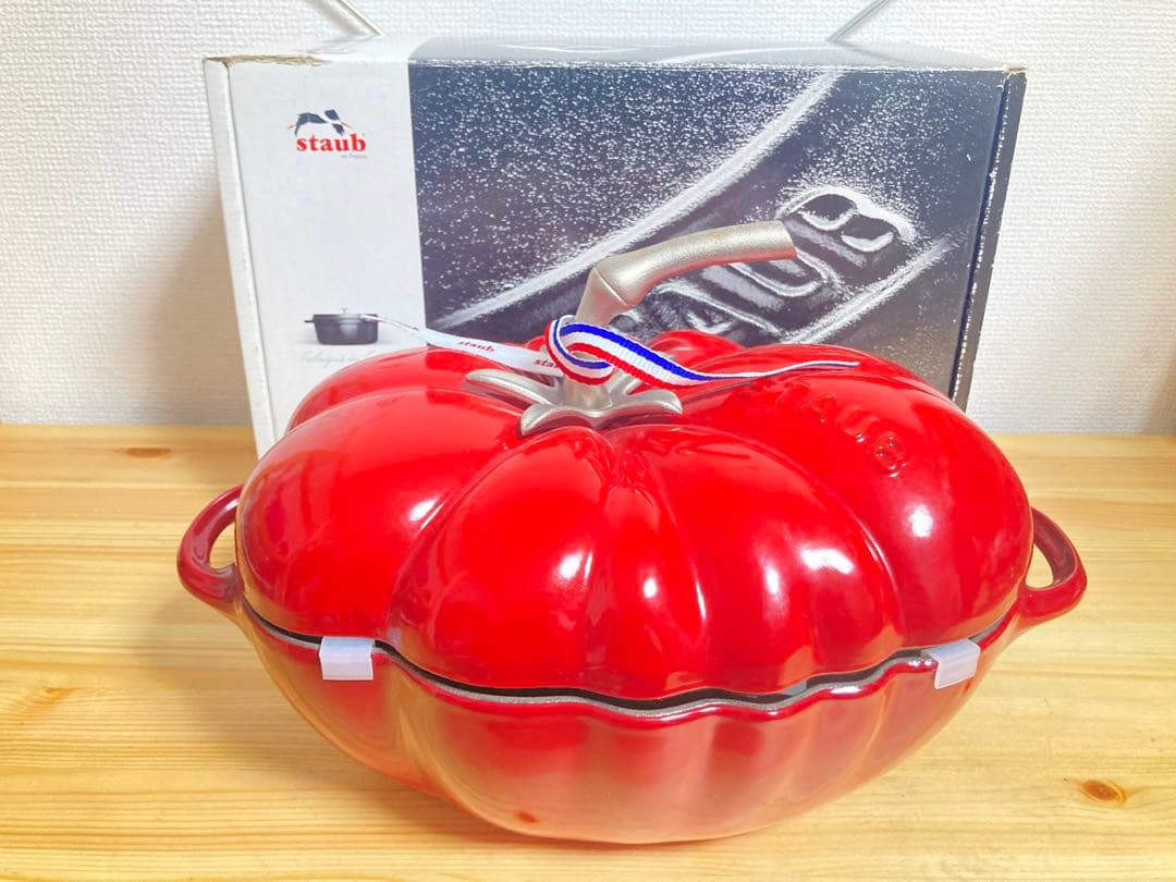 ☆ 超超超激レア！！ ストウブ STAUB トマト ココット 25cm 2.5L