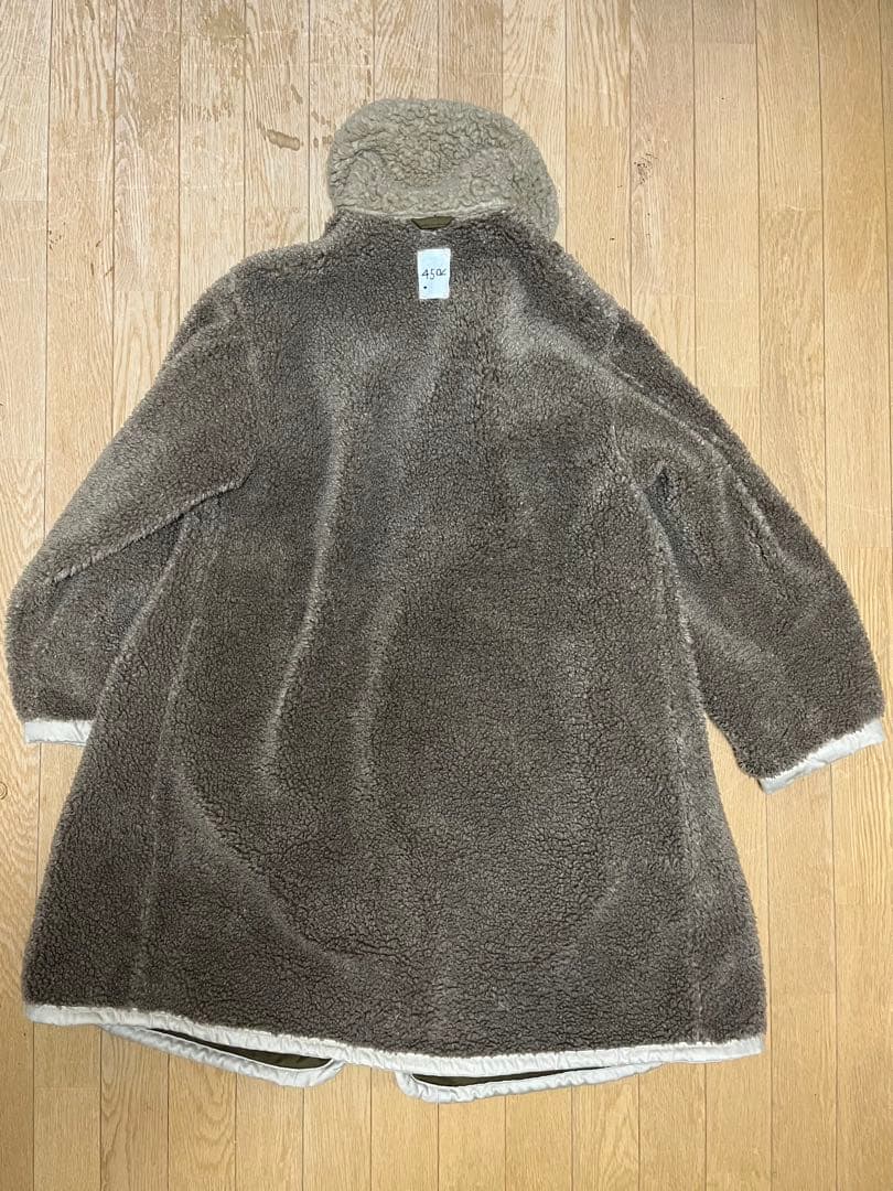 R45RPM サテン×ボア　908 リバーシブルコート