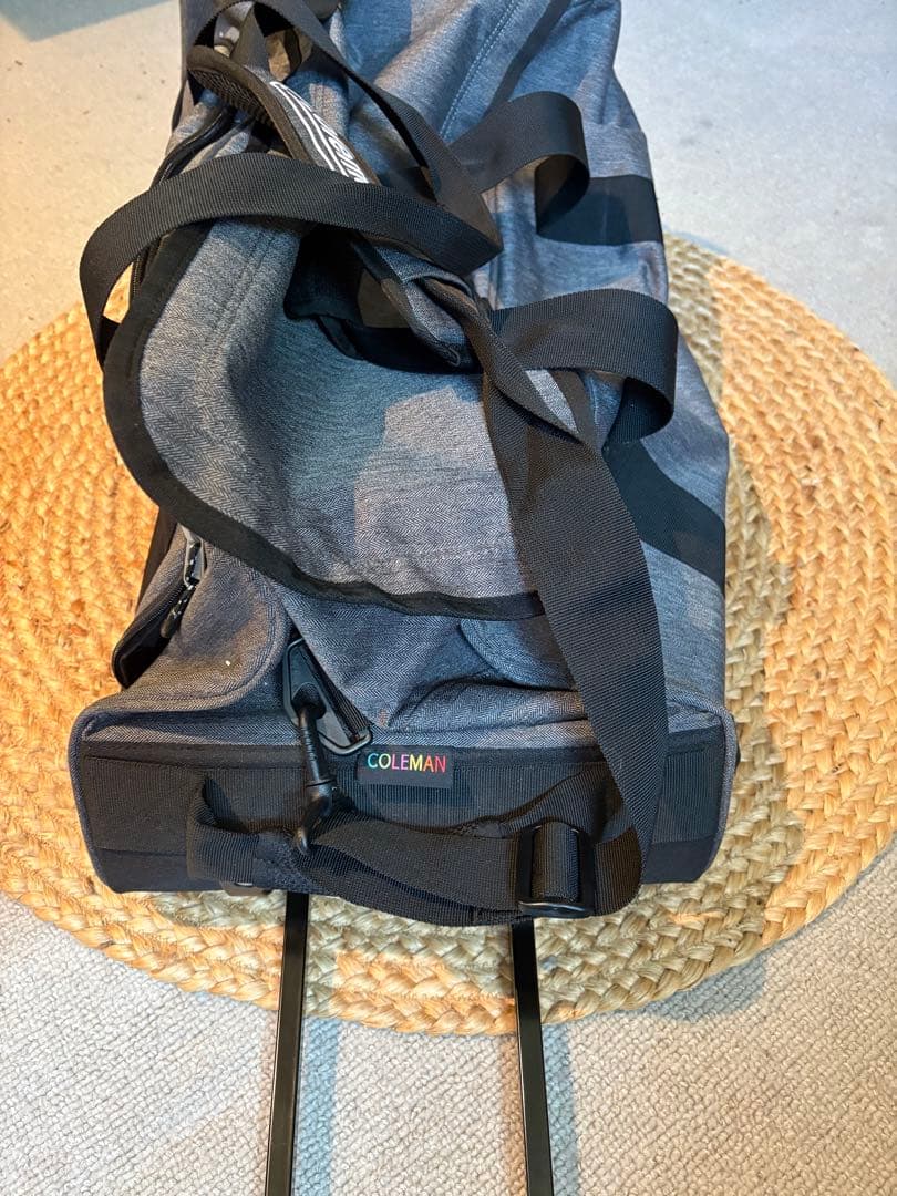 コールマン　キャリーバッグ　ボストン　70L 合宿　旅行　ヘリンボーン