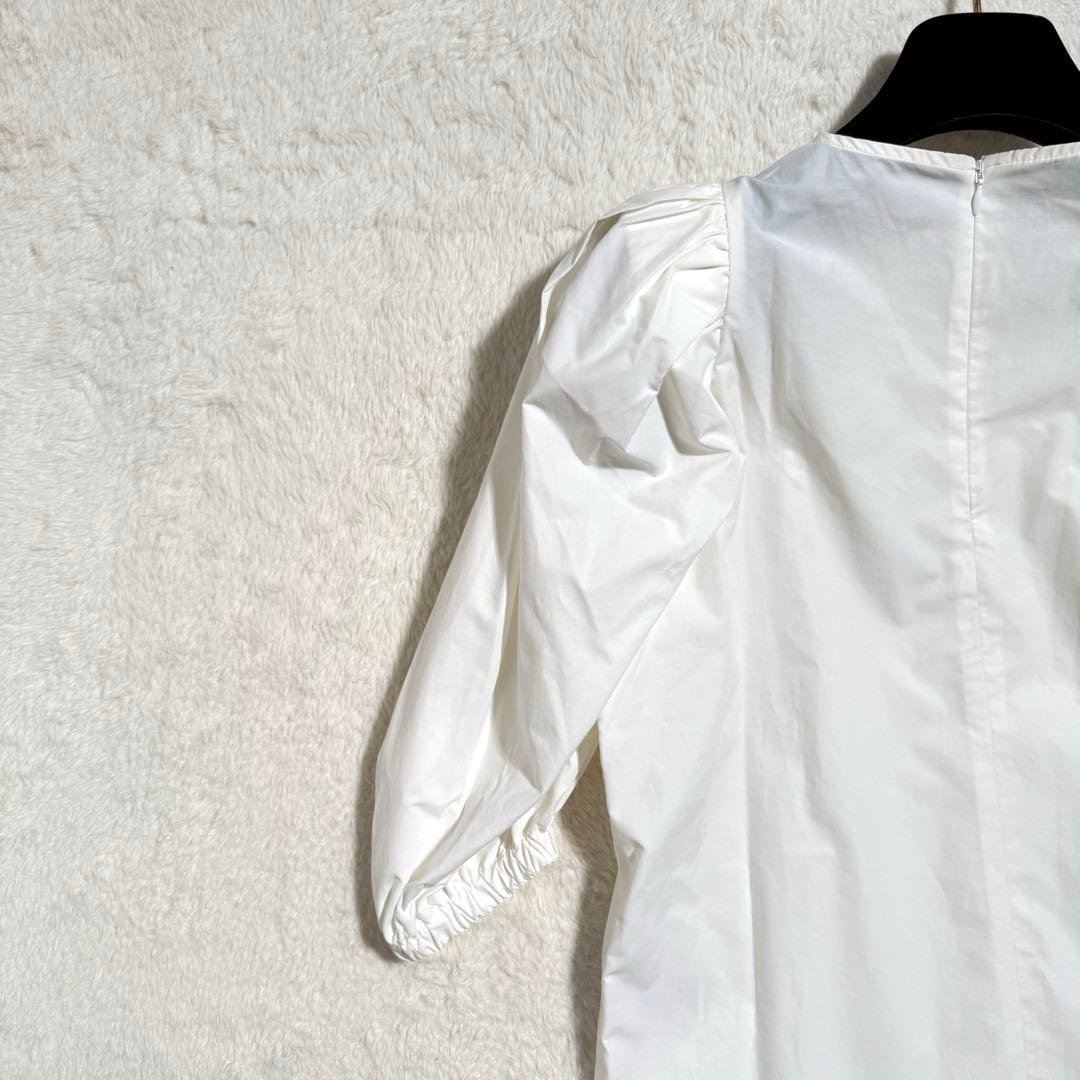 極美品　CELERI ドゥーズィエム クラス　バルーンスリーブトップス 23SS