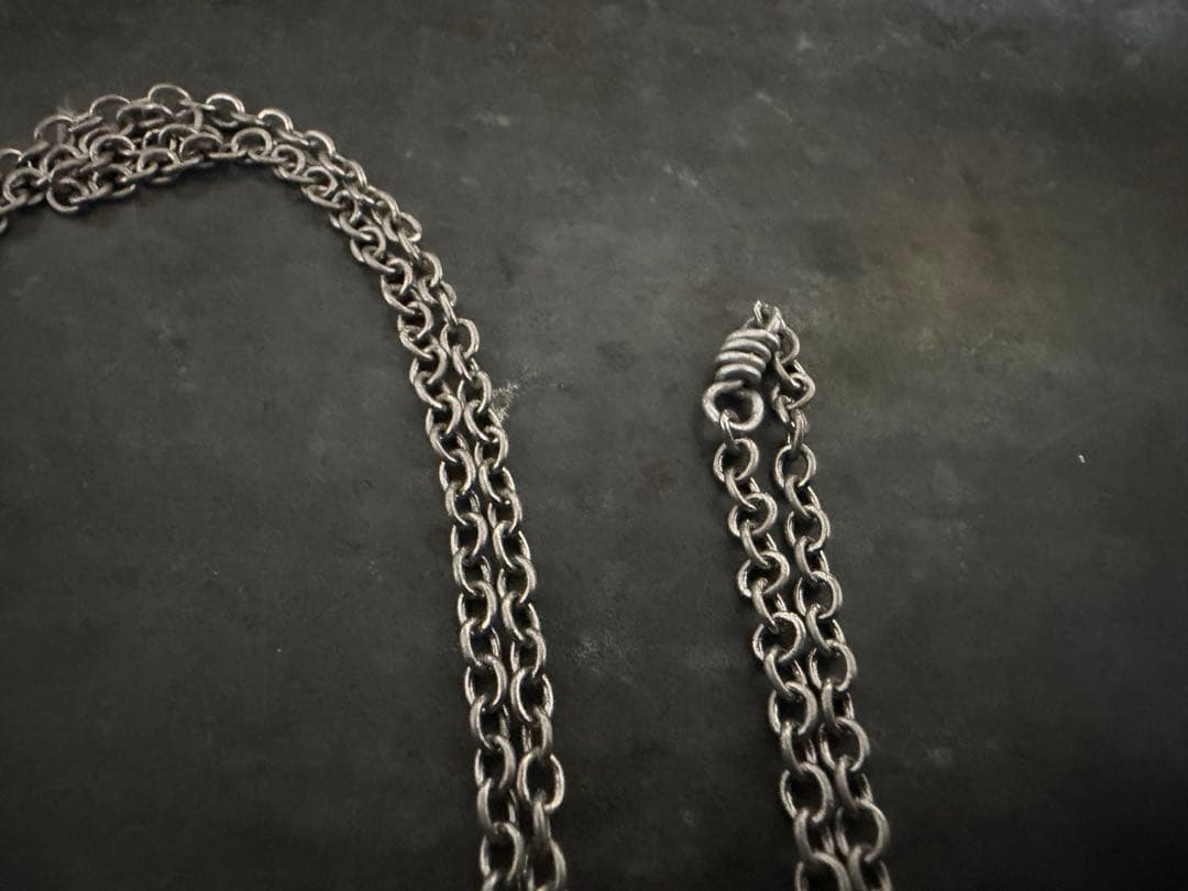 希少　ヴィンテージ　ネックレス　アンティーク　アメリカ　メダイ　ロザリオ