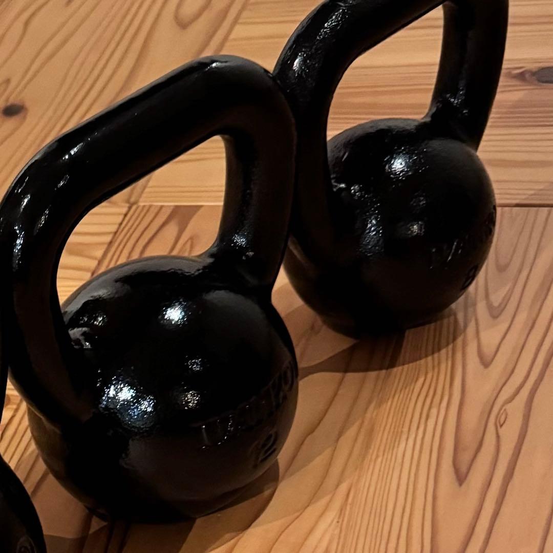 送料無料 イヴァンコ IVANKO ケトルベル 12kg ,8kgセット