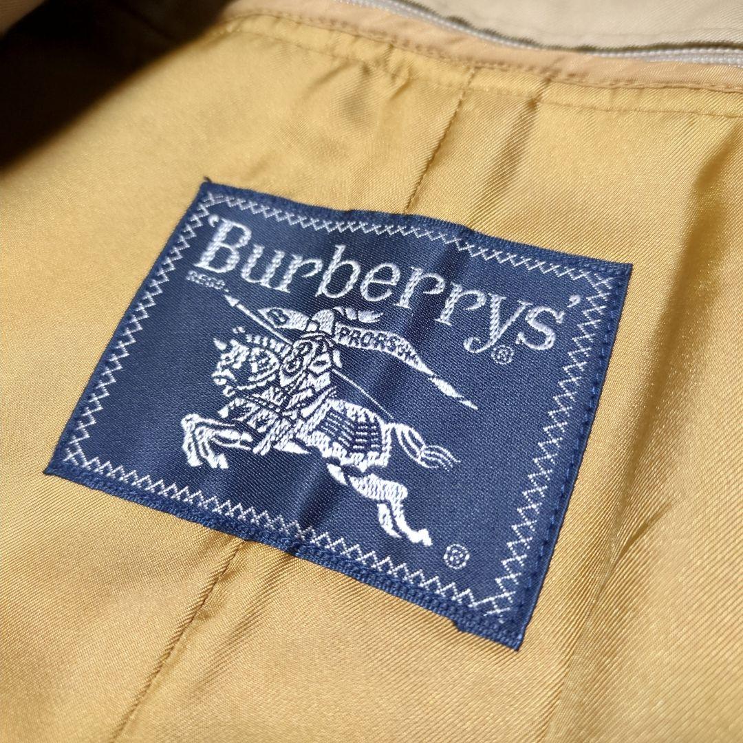 極美品！バーバリー　ライナー付きステンカラーコート　L　ノバチェック　ベージュ