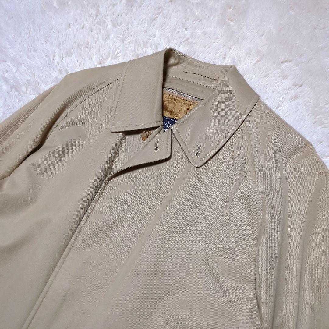 極美品！バーバリー　ライナー付きステンカラーコート　L　ノバチェック　ベージュ