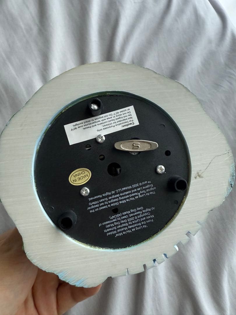 【ニノミー】Wicked スノードーム オルゴール ブロードウェイ