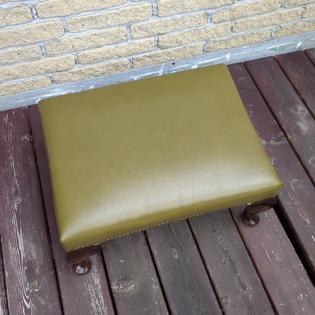 イギリスアンティーク家具　フットスツール