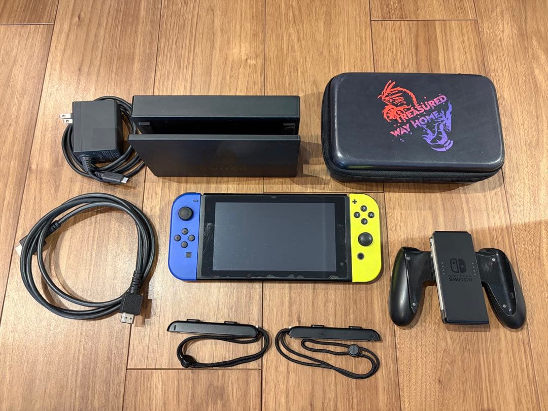 ケース付 画面美品 Nintendo Switch 本体 フルセット ポケモン