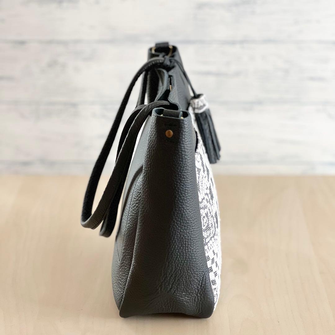 ⭐︎ミナペルホネンポケット＆本革トートバッグ　TB602-233