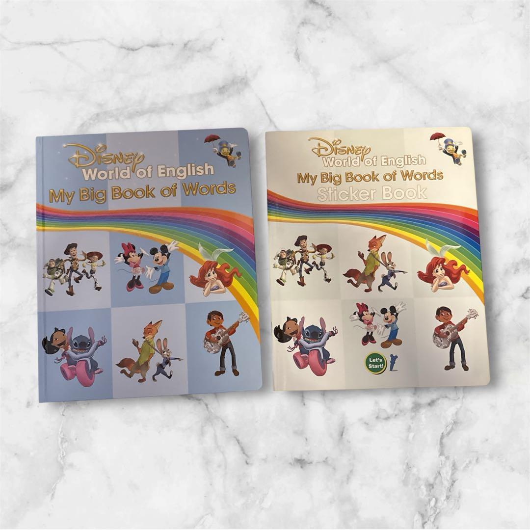 MY BIG BOOK OF WORDS DWE ディズニー英語