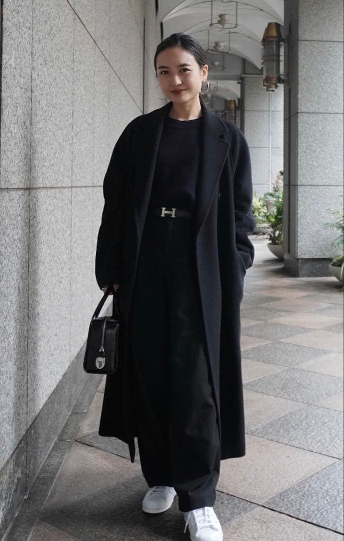 美品　Deuxieme Classe ドゥーズィエムクラス　ロング ダブルコート