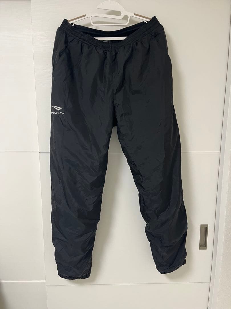 PENALTY ナイロンジャケット 上下セット ブラック ウォーマージャケット