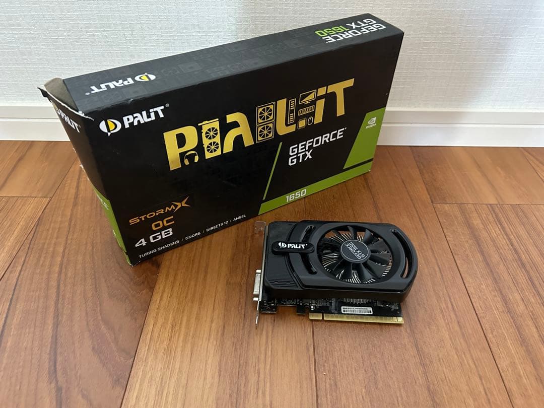 グラフィックボード・グラボ・ビデオカード Palit GeForce GTX 1650 StormX 4GB
