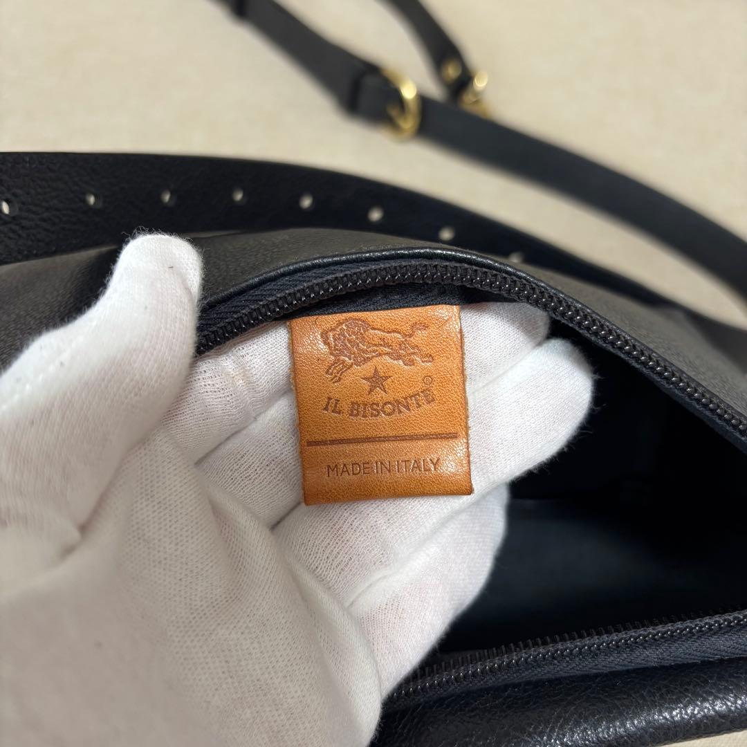 極美品、保証書あり★イルビゾンテ★クロスボディバッグ2way定価56,100円