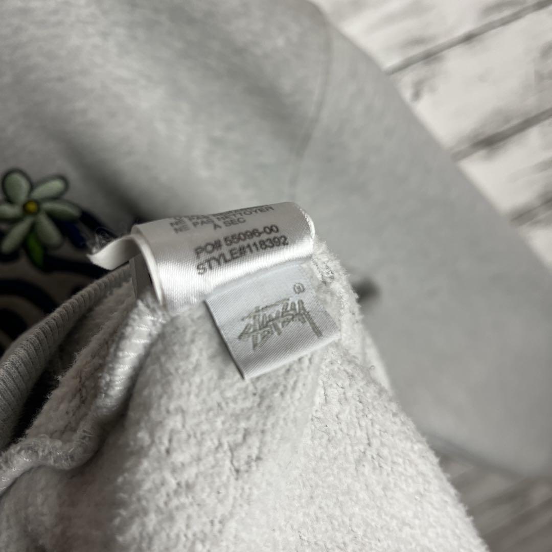 【即完モデル‼︎】STUSSY◎XL ロゴ刺繍 パーカー D186