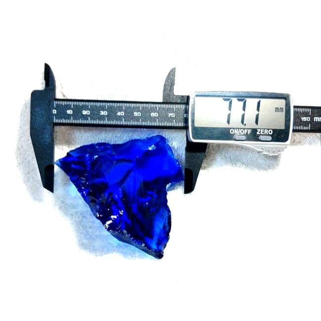 ☆気品ある輝き☆アンダラクリスタル ロイヤルブルー☆天然ガラス