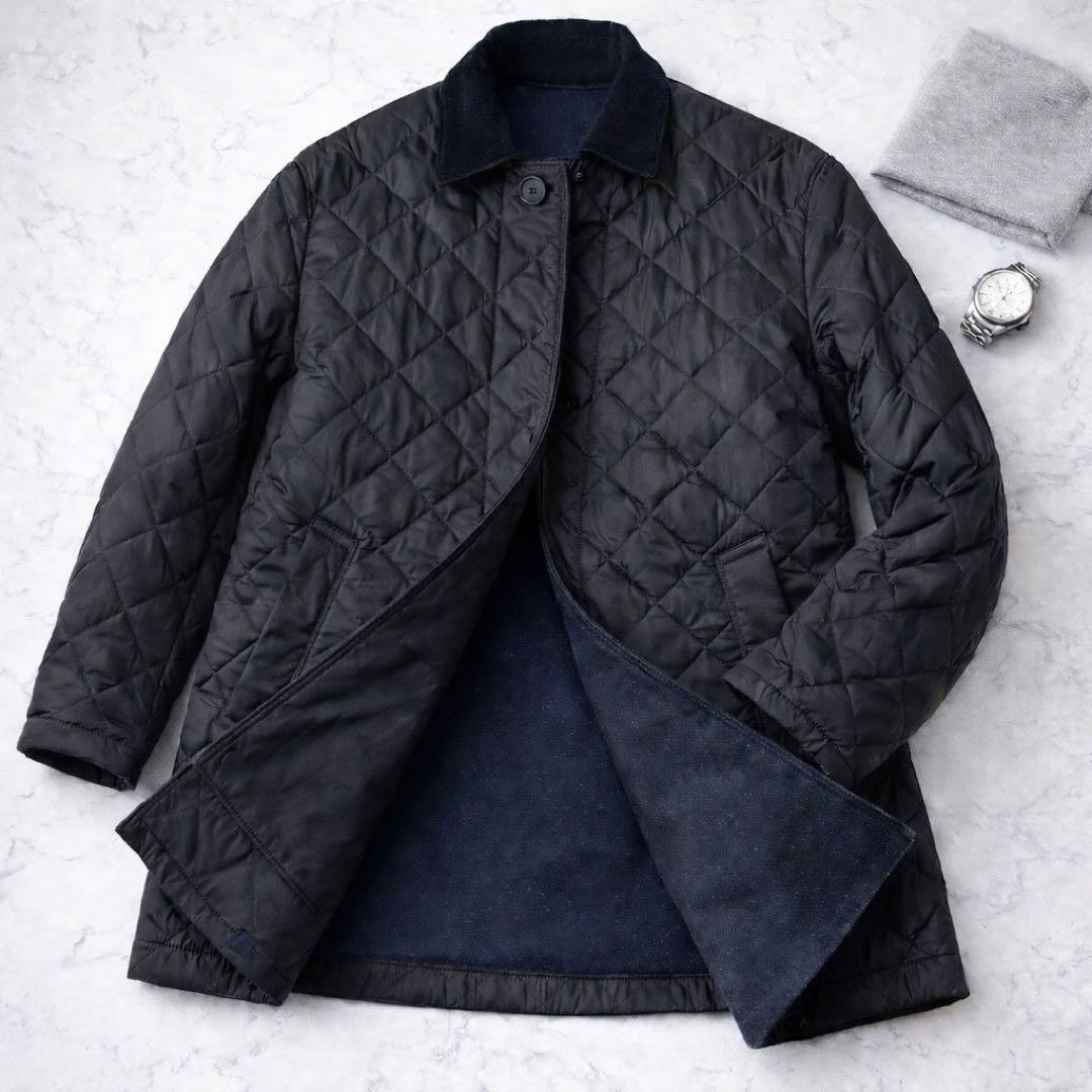 マッキントッシュフィソロフィ - キルティング リバーシブル ネイビー 2way