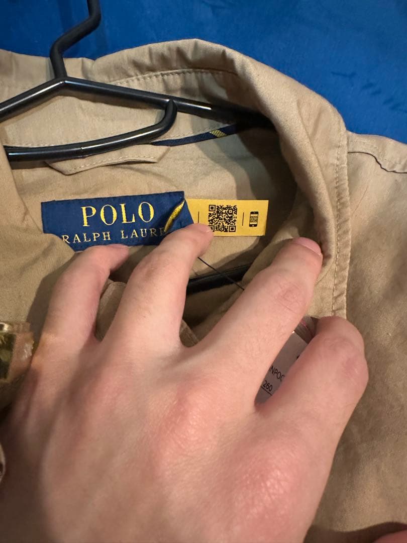 【新品タグ付】破格 ポロ ラルフローレン スイングトップ ベージュ Sサイズ