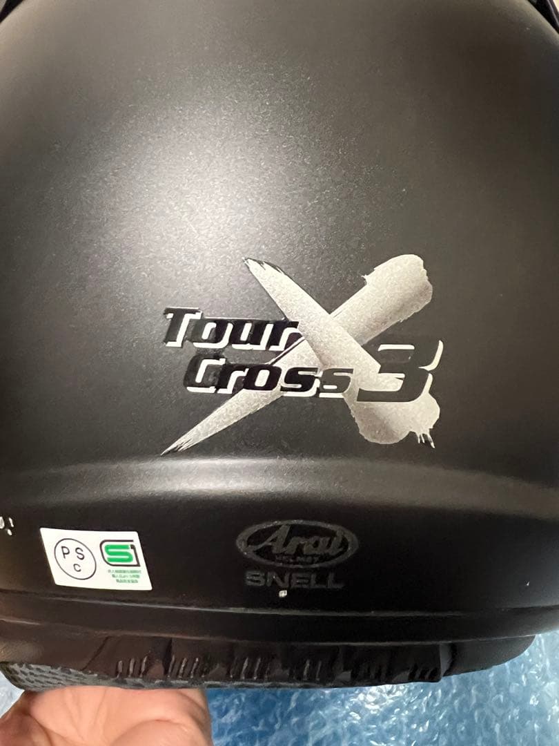 アライ　ツアークロス3 マットブラック　L