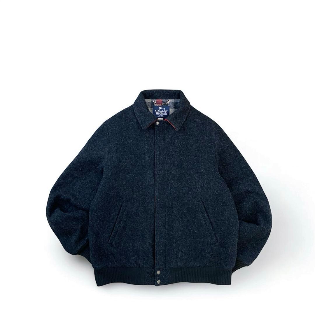 80s woolrich ウール ブルゾン ジャケット USA製