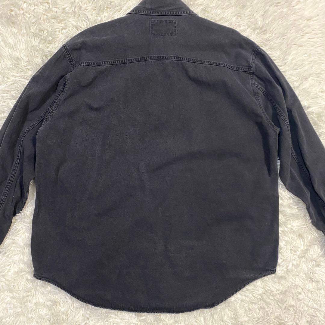 【90's】Levi's リーバイス　ブラック デニムシャツ　ハルキの古着