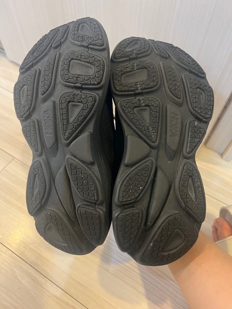 HOKA Bondi 8 ブラック シューズ 25.5