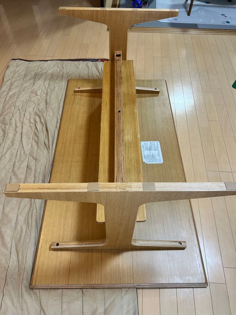 無印ダイニングテーブル150㎝×80㎝×高さ60㎝