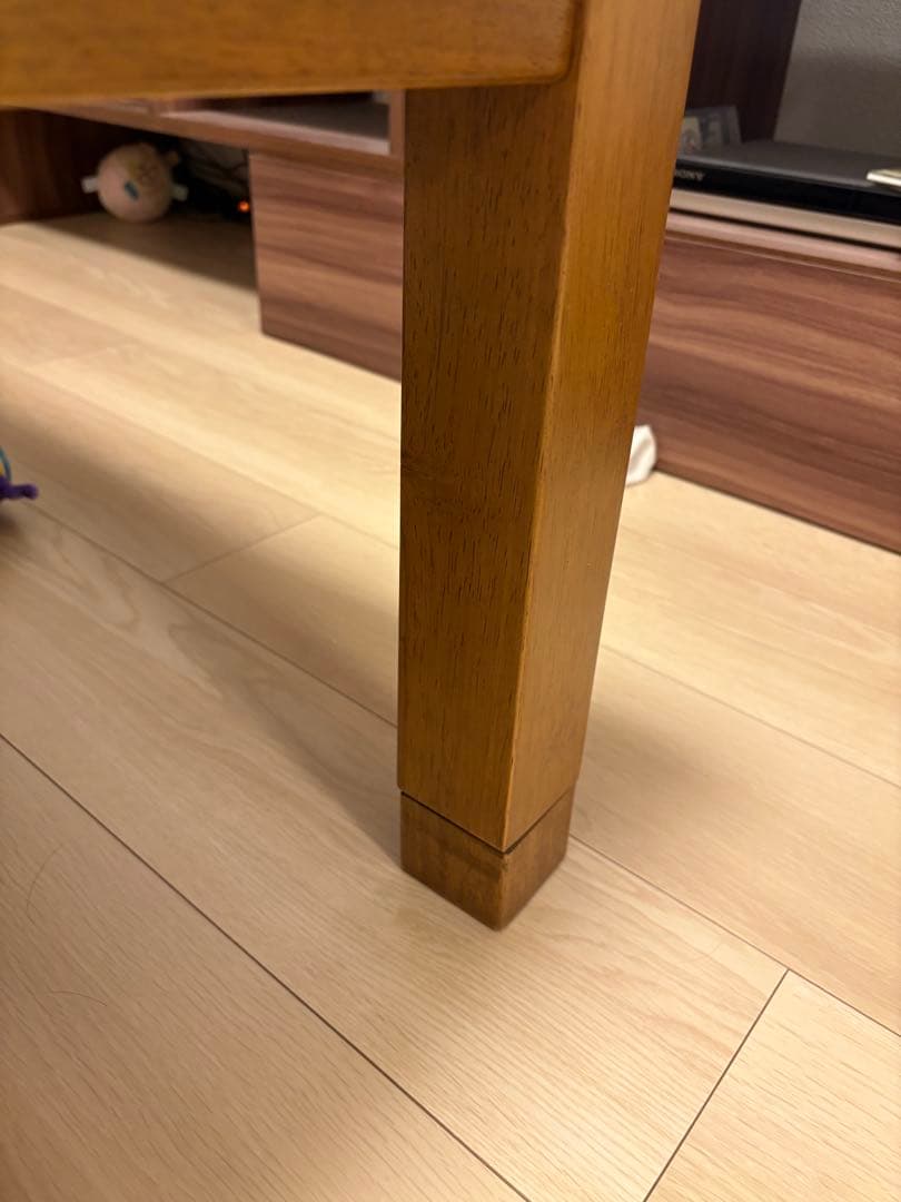 木製こたつ ウォールナット・メープル