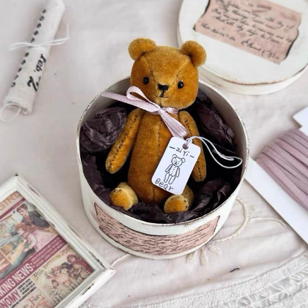 ヴィンテージライクテディベア アーティストベア ミニチュア 海外作家様 くま
