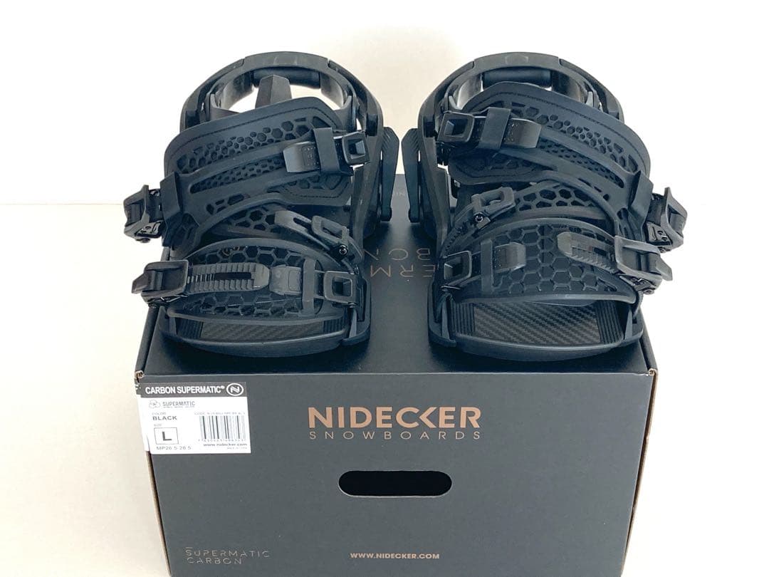 24-25モデルNIDECKER SUPERMATICカーボン Lサイズ