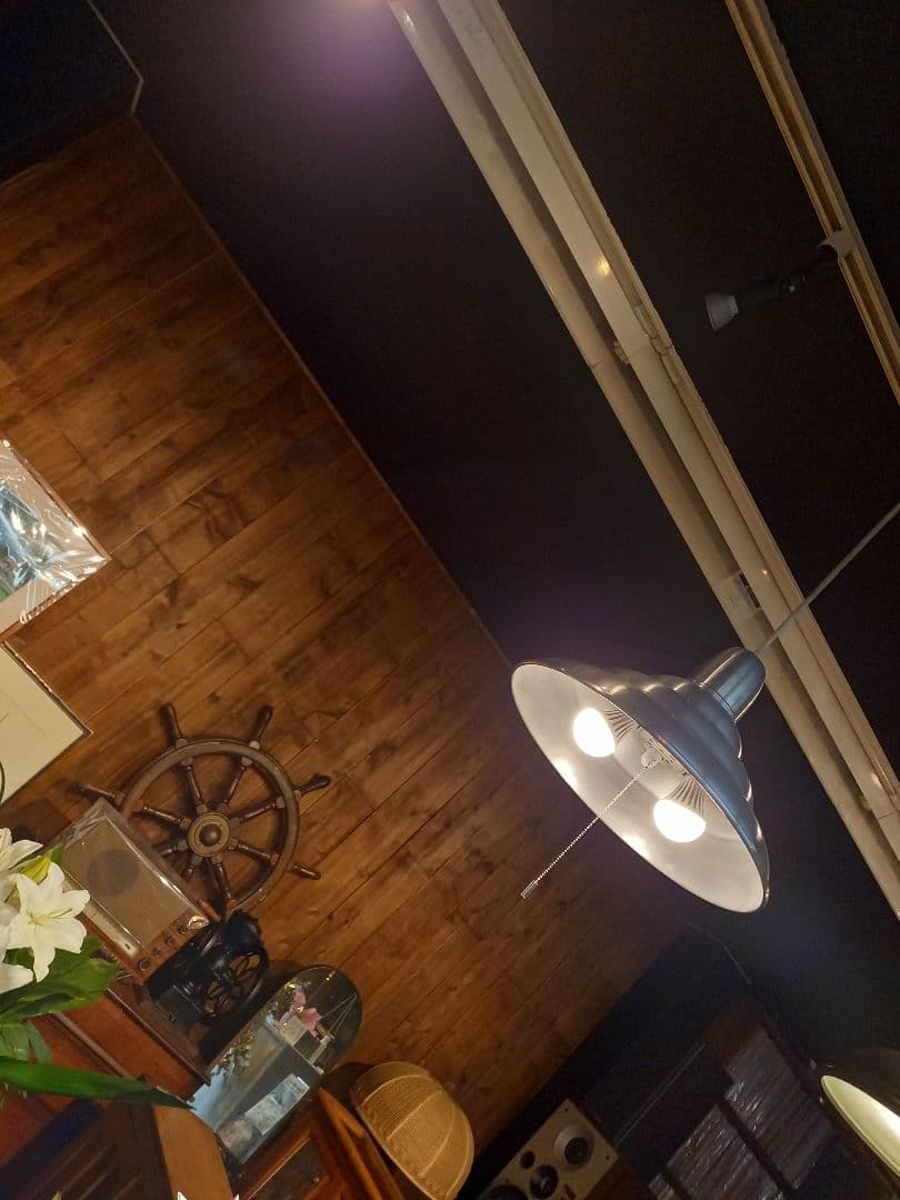 レア　アート　ワーク　スタジオ　スペースエイジ　アルミニウム　UFO型　ライト