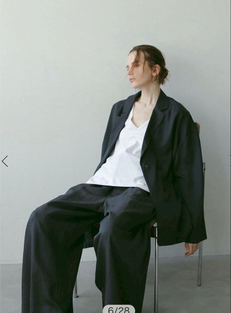 ETRE TOKYO ヘンプコットンスリーブレスタンクトップ