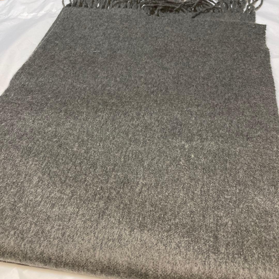 専用 ジョンストンズ カシミヤ100％ 大判ストール ミッドグレー 国内正規品