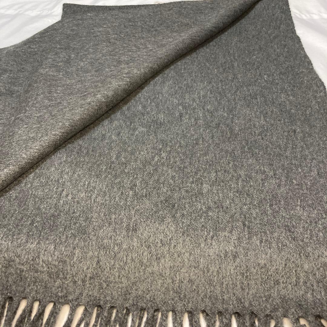 専用 ジョンストンズ カシミヤ100％ 大判ストール ミッドグレー 国内正規品