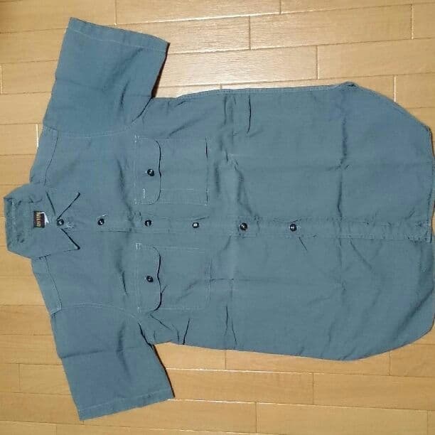 40年代BIG YANK ビックヤンク 半袖ヘリンボーン ヴィンテージシャツ