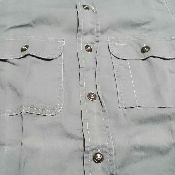 40年代BIG YANK ビックヤンク 半袖ヘリンボーン ヴィンテージシャツ