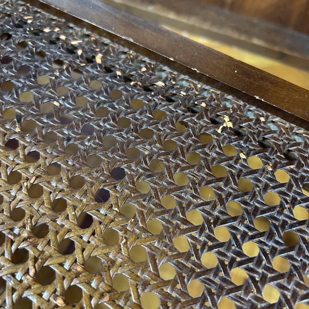 カリモク 花台 鉢台 電話台