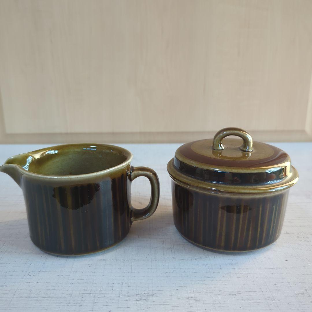 【美品】ARABIA　KOSMOS シュガーポット　クリーマー