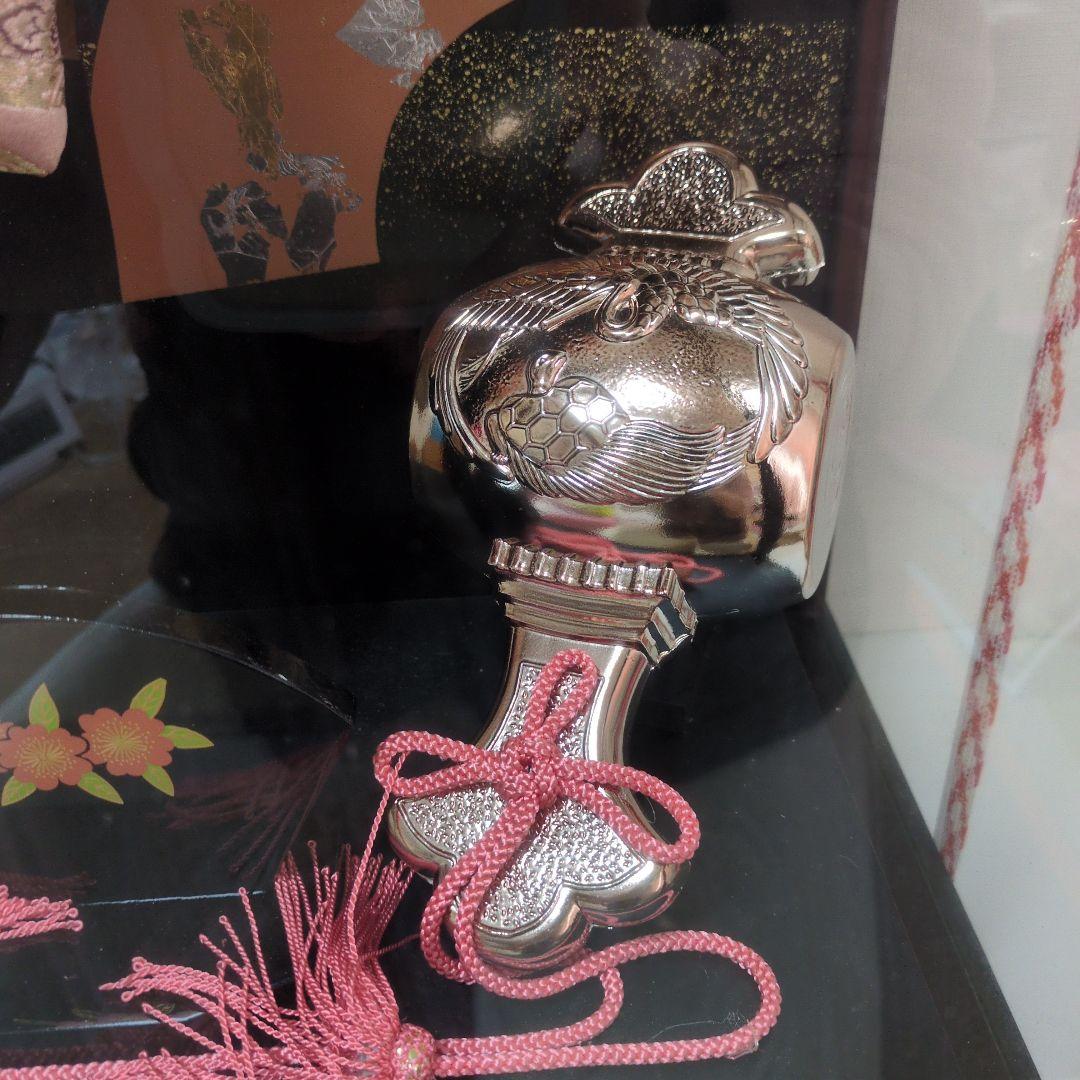 羽子板 ケース付き 徳川作