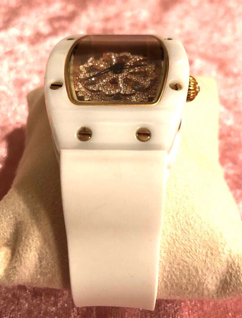 【入手困難】⭐️アンコキーヌ⭐️腕時計⭐️レクタングル⭐️ゴールドカラー⭐️