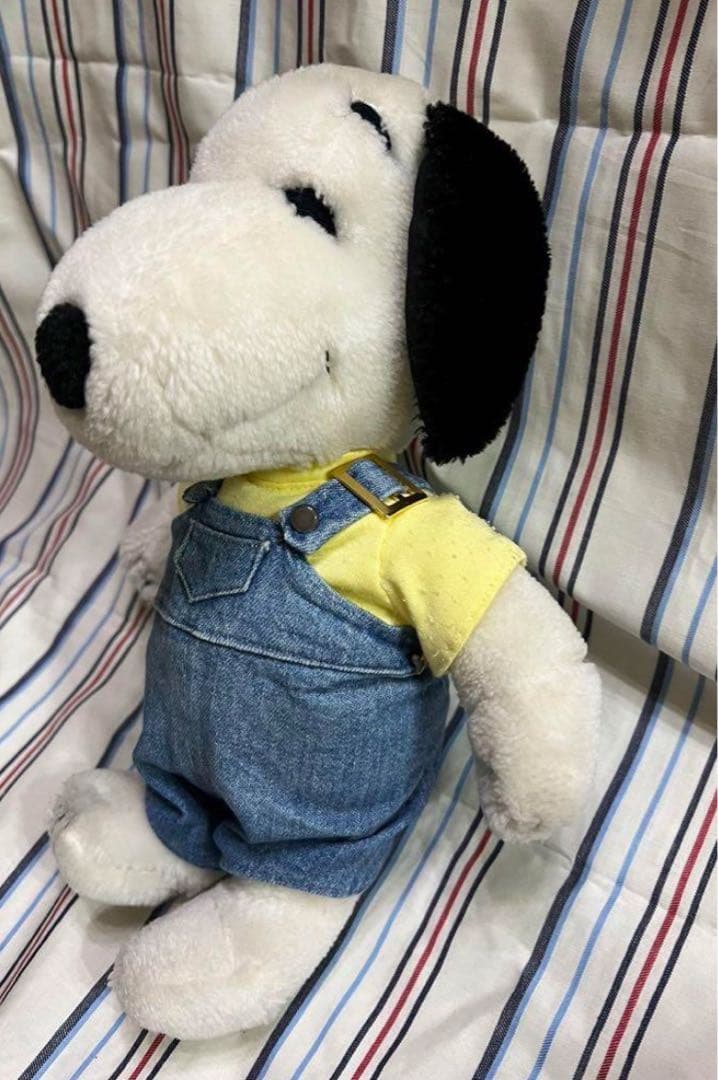 当時物　スヌーピーぬいぐるみ　昭和レトロ