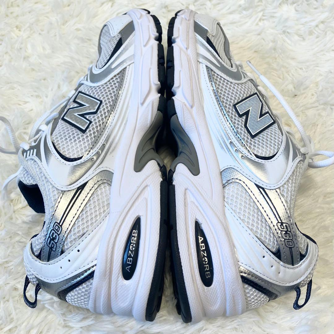 【極美品】ニューバランス MR530SG スニーカー ホワイト 27.5cm