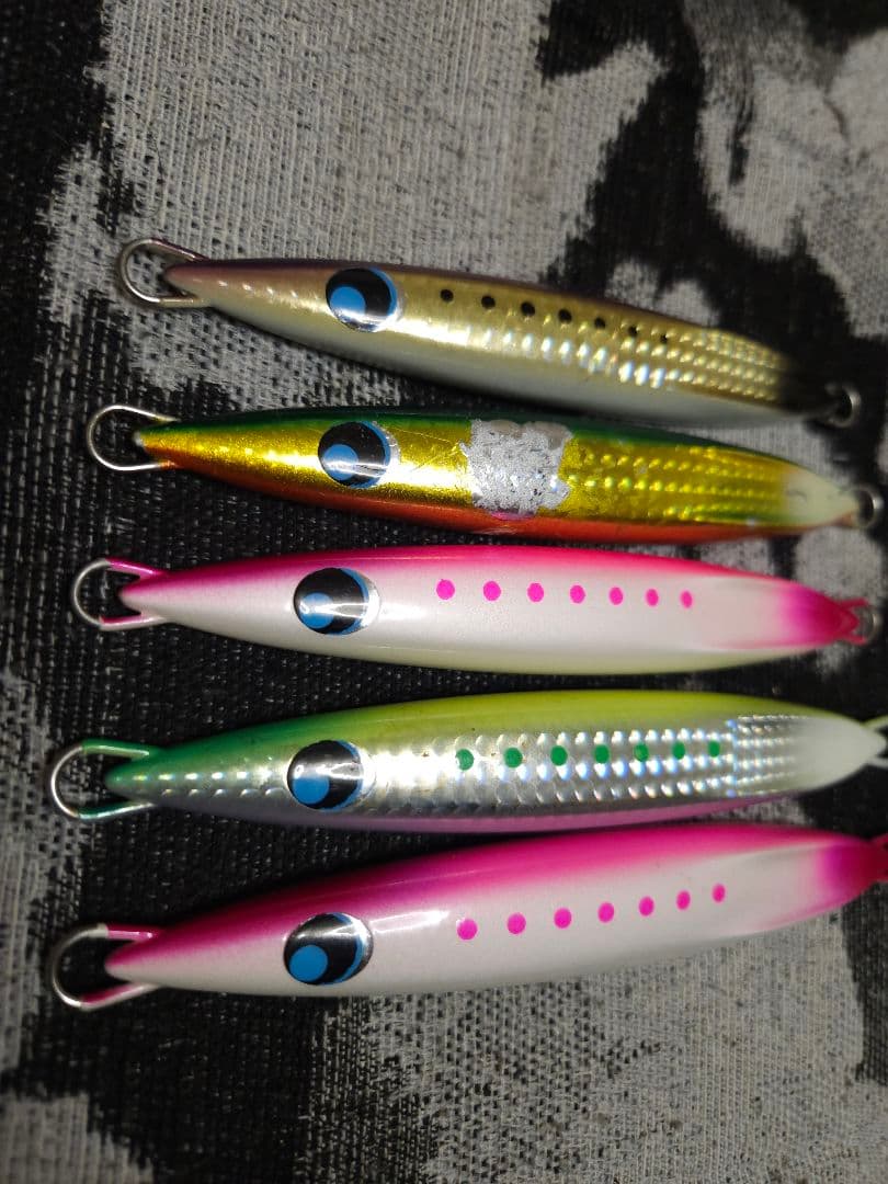 ウロコジグショート 計5本セット 限定カラー有り 150g 180g 210g