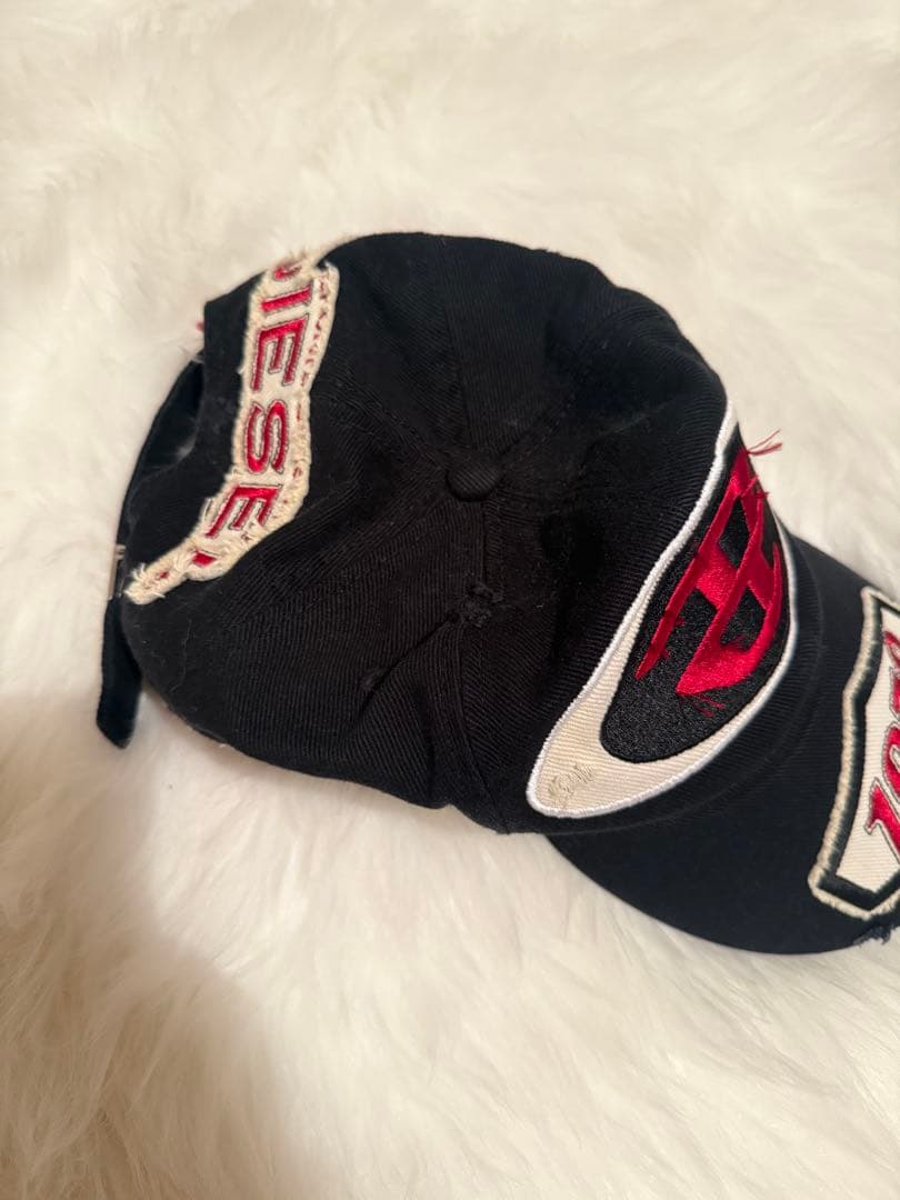 DIESEL 刺繍キャップ ロゴ 1978