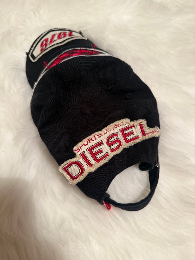 DIESEL 刺繍キャップ ロゴ 1978