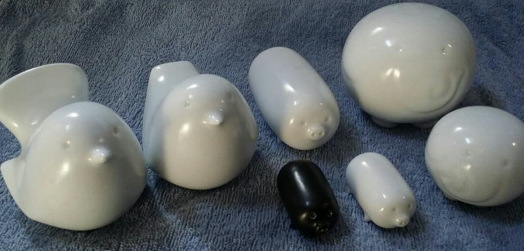 白山陶器　オーナメント　置き物