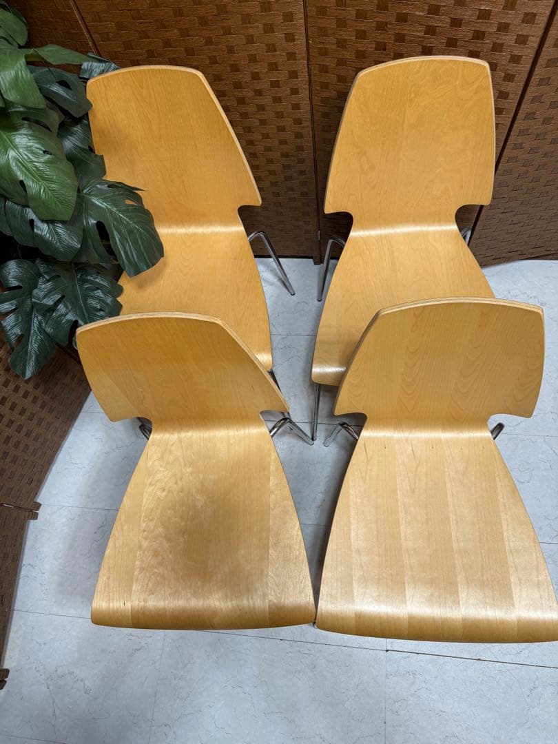 ⭐︎ CAR⭐︎ 定価約¥6,000/1脚　IKEA VILMAR 4脚