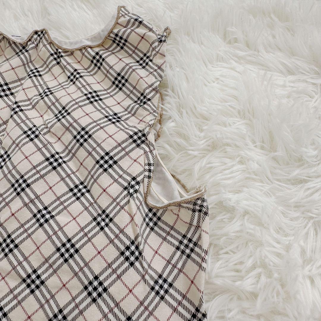 大人気 バーバリーブルーレーベル タンクトップ ノバチェック