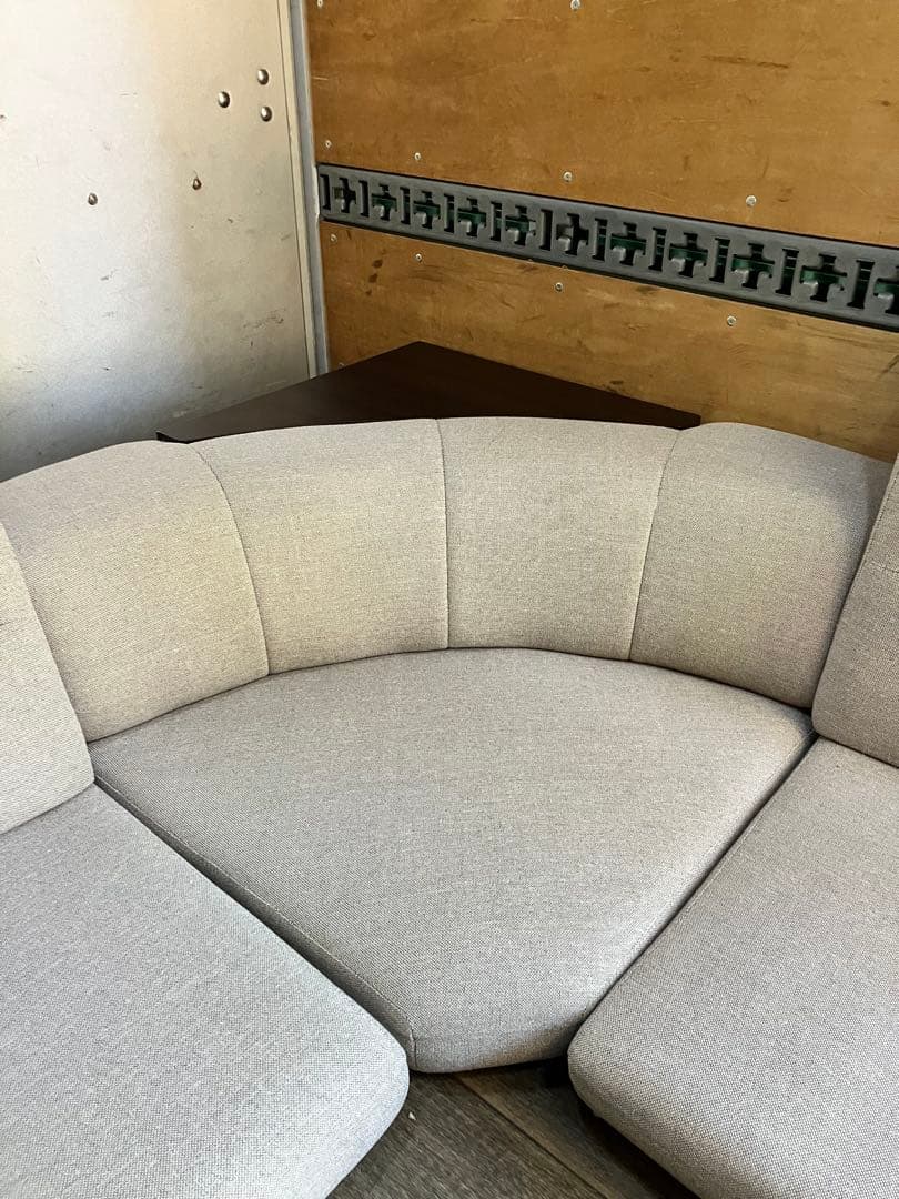 埼玉引取　ニトリ NゲートファブリックBE ローソファ＆コーナータイプ＆左肘用