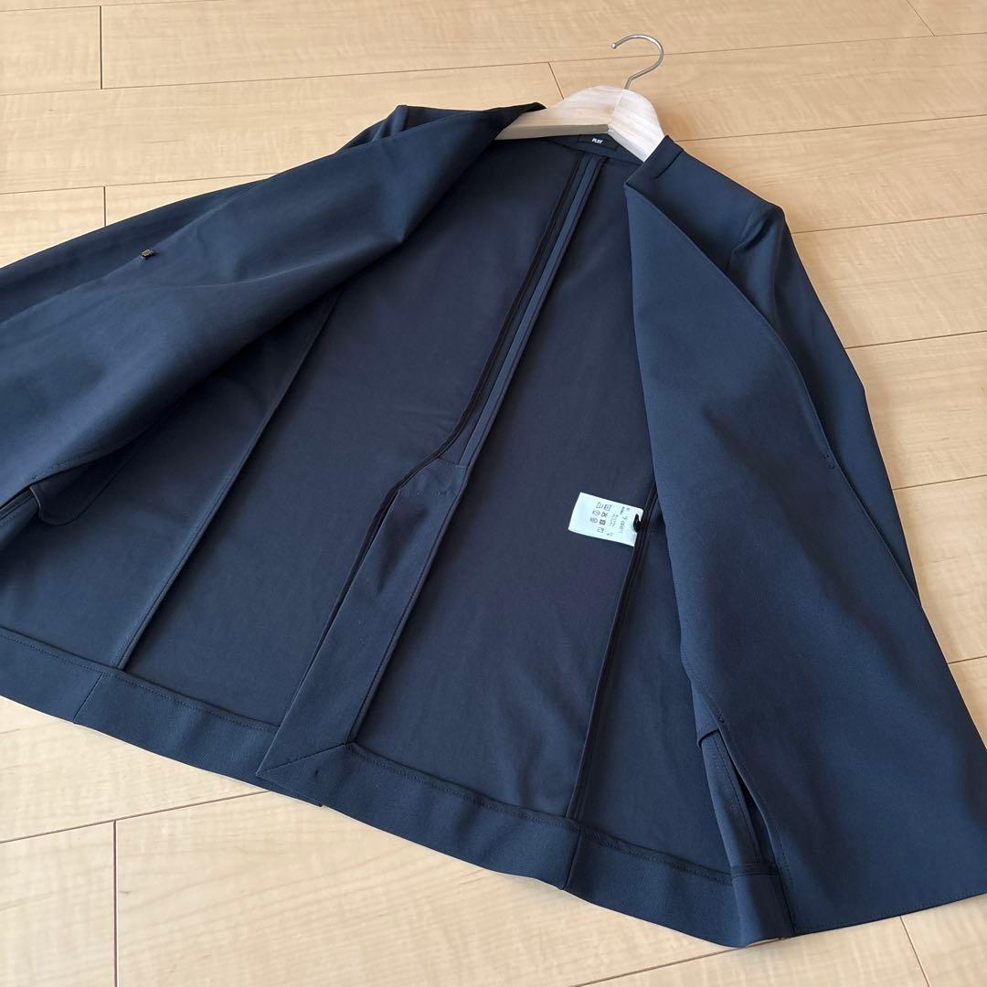 プラステ　ハイストレッチトリコット　セットアップ　ブラック　XS